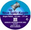 Neue Spitz-Kugeln 4,5 mm.